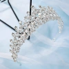 New diamond and silver princess headwear from Europe and America, grand and luxurious wedding dress, super glittering crystal bridal hairpin Application Scenario